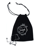 Cranial skull necklace with gothic pendant design
