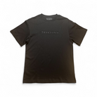 Black logo t shirt with rhinestone Bête Noire branding