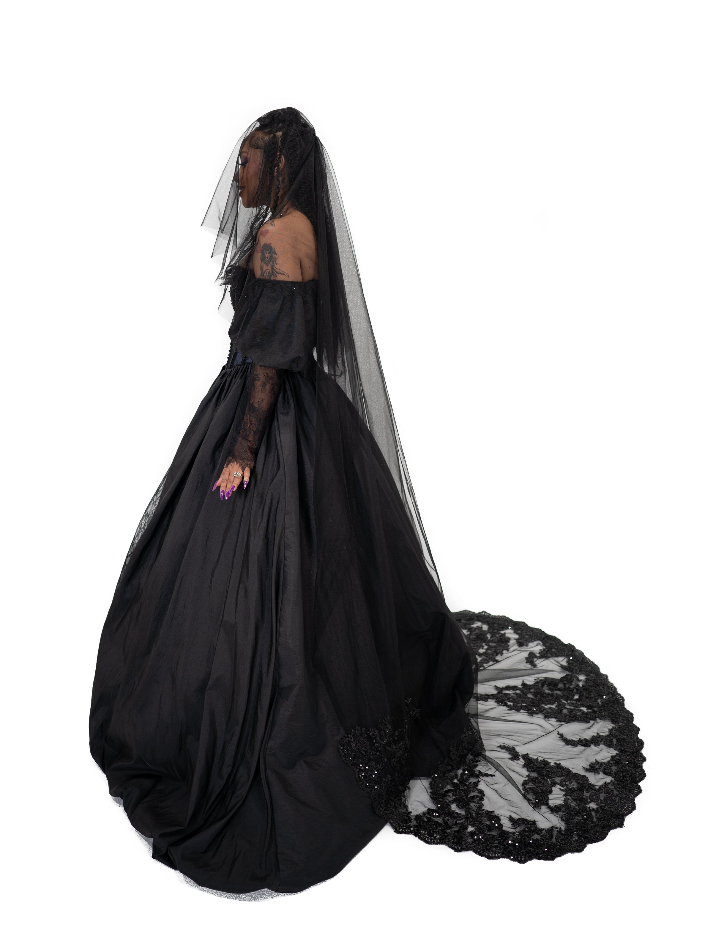 Chapel Veil - Black – Bête Noire