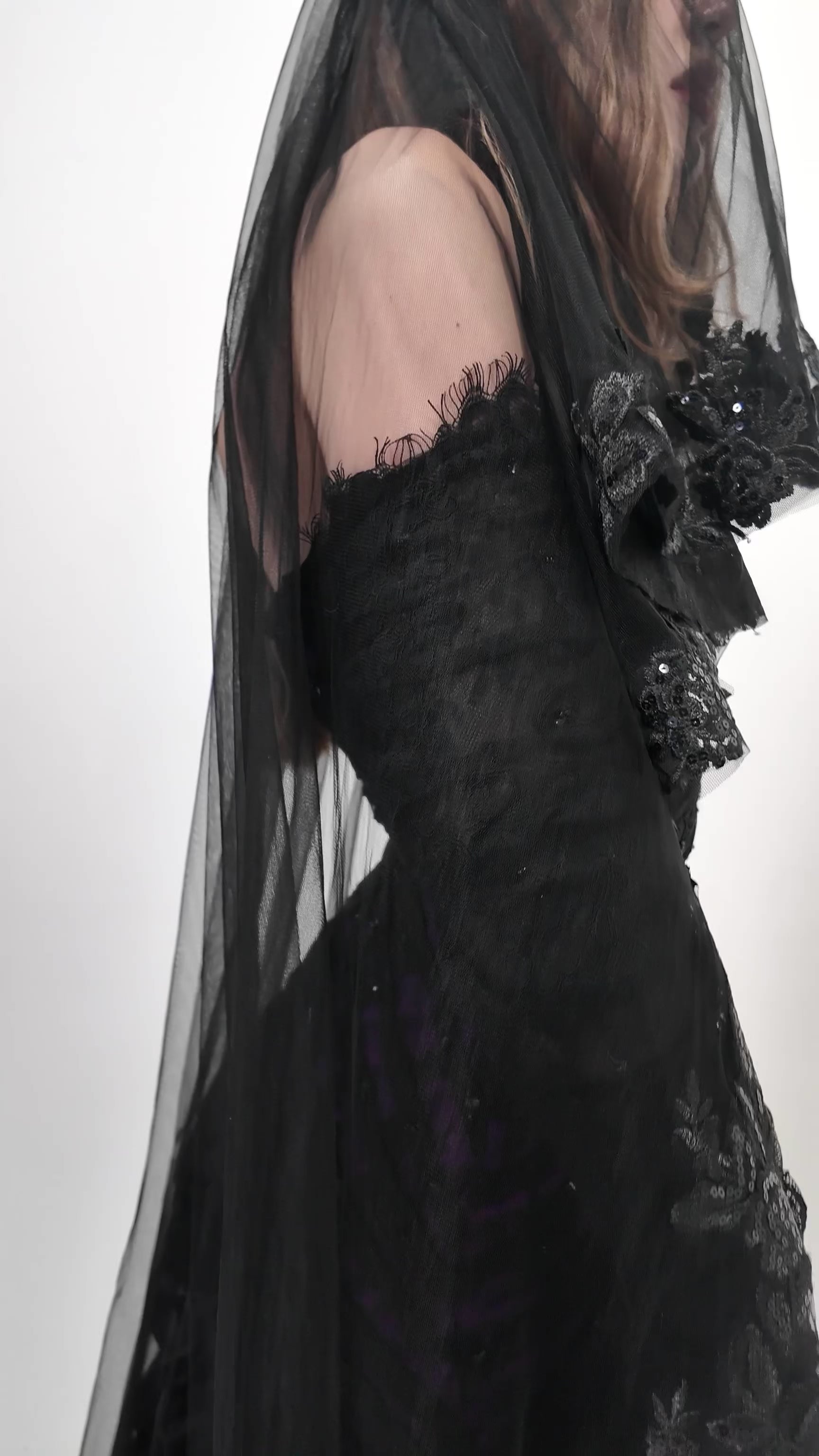 Raven Veil - Black – Bête Noire